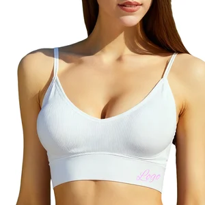 Women Girl Sexy Nylon Boob Tube Top Wholesale Bra Mix Double Padded Bra Fancy Feelingirl Smooth Seamless comfort Wireless Bra