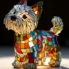 Terrier blanc des Highlands du West avec pompon blanc