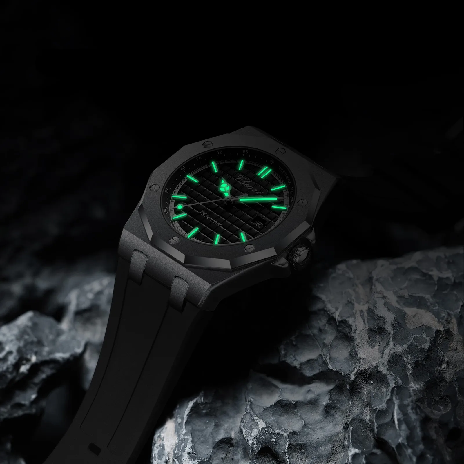 CHENXI 8268 Men's Watch - Luxury Rose Gold Quartz Timepiece