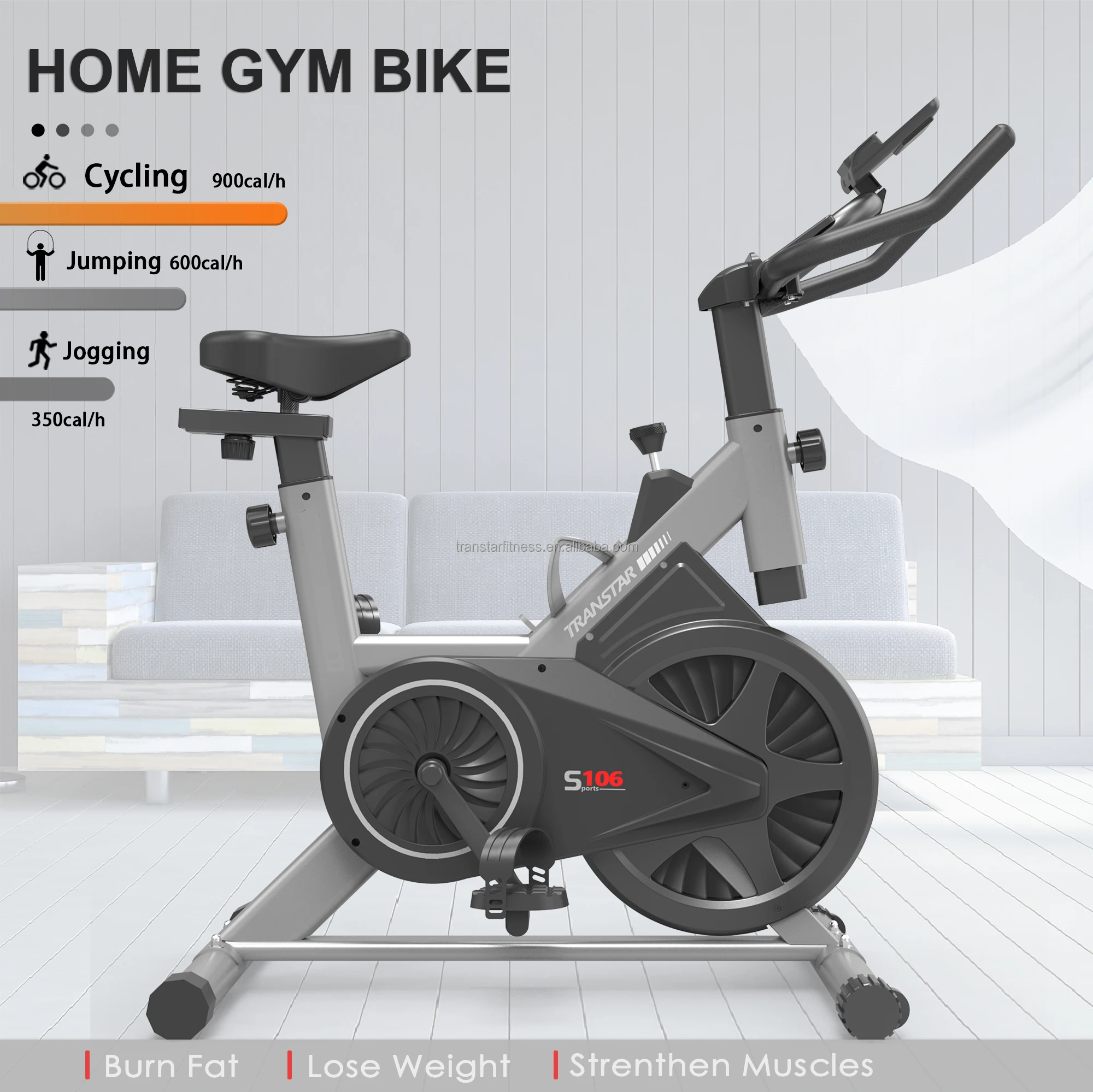 Indoor Cycling Bici Spinning Profesional 6-10kg Flywheel Home