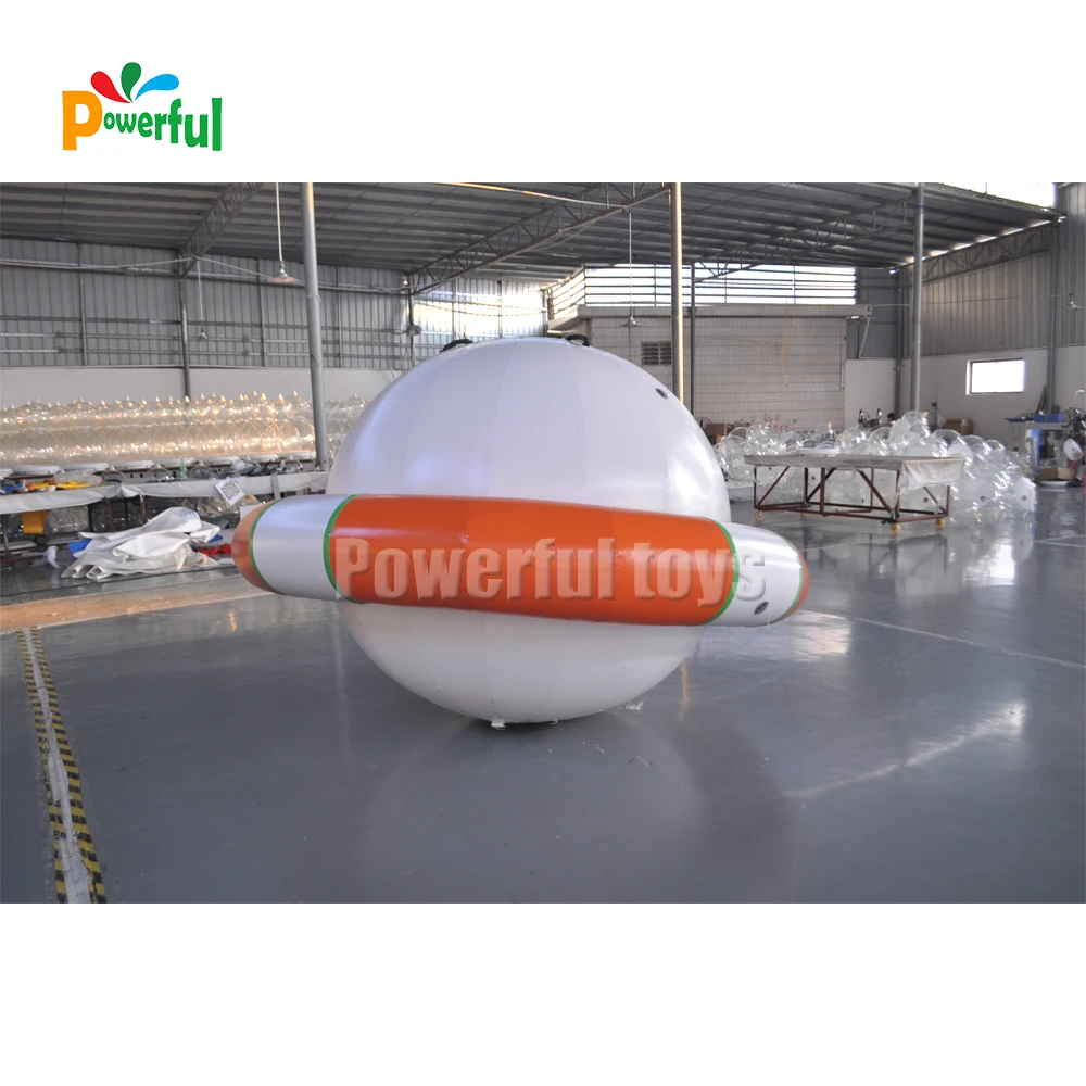 Summer Inflatable Saturn Water Seesaw Floating Toys for Water Park Inflatable Water Saturn Rocker for Sale