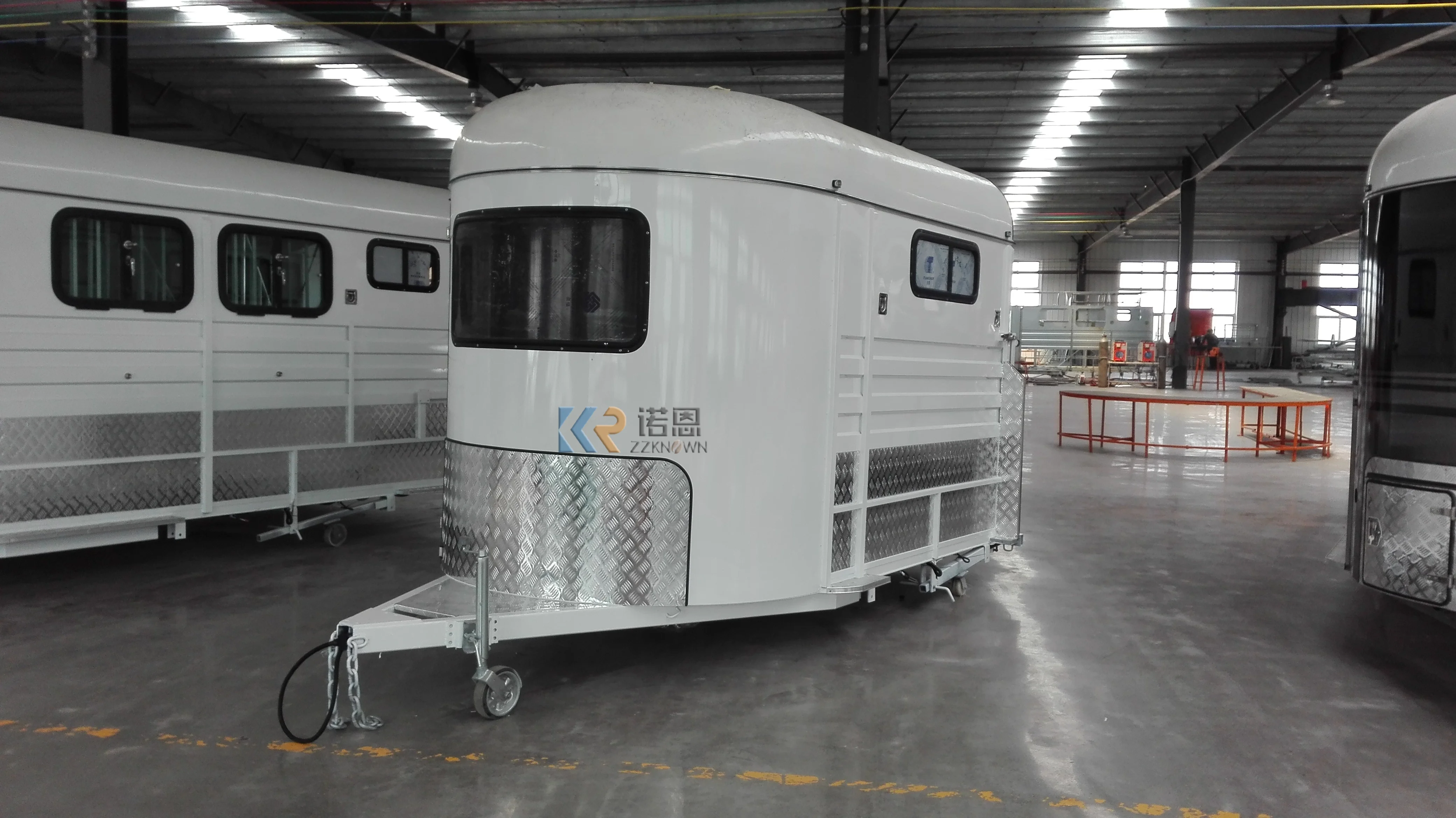 2023 American Standard 2 Angle Horse Trailer With Ramp Galvanized