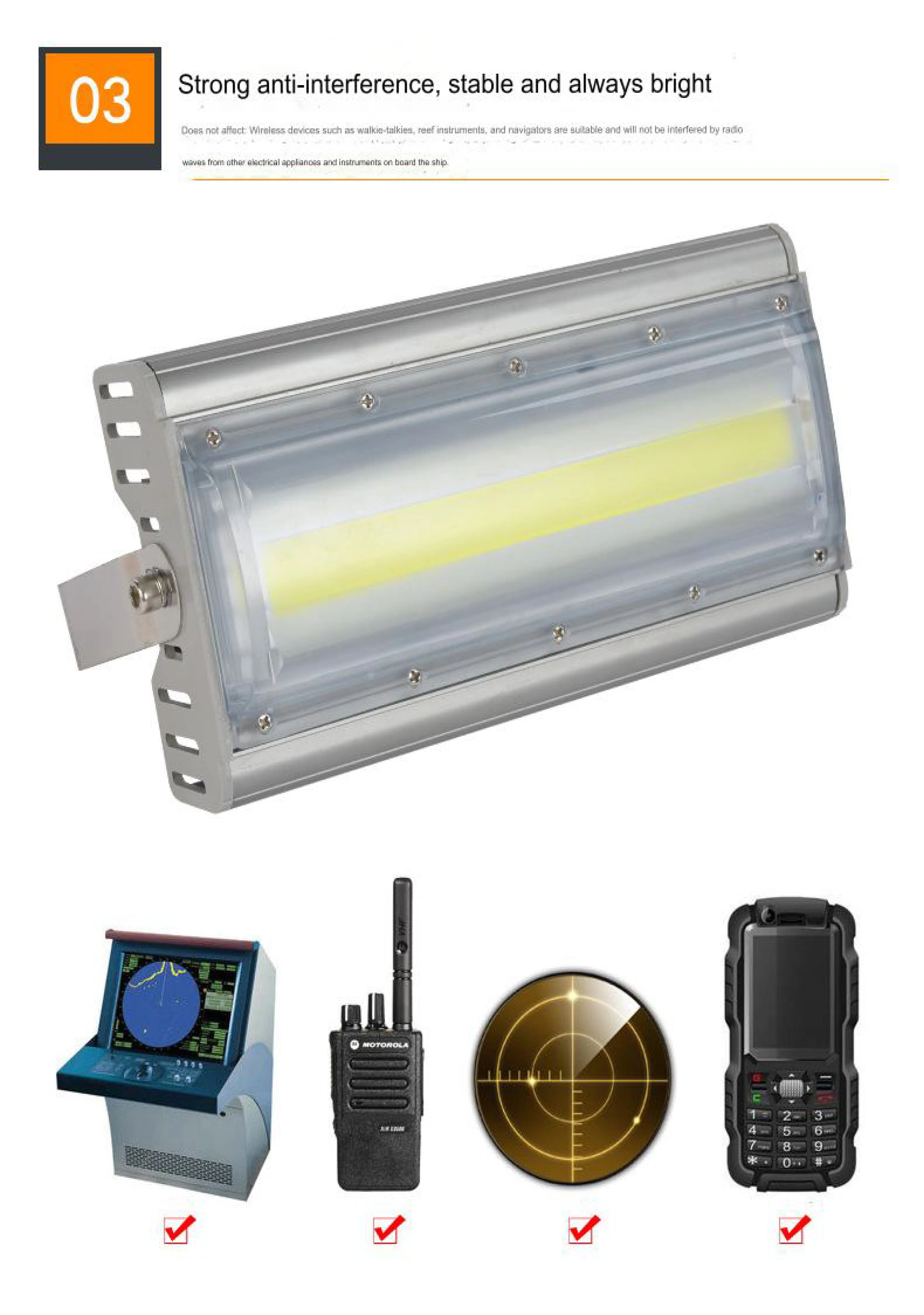 Osum Waterproof Led Flood Light Charging Floodlight Outdoor Waterproof Engineering Spotlight Led Fishing Boat Light Modular Led
