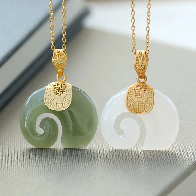 2021 Vintage Hetian Jade Elephant 