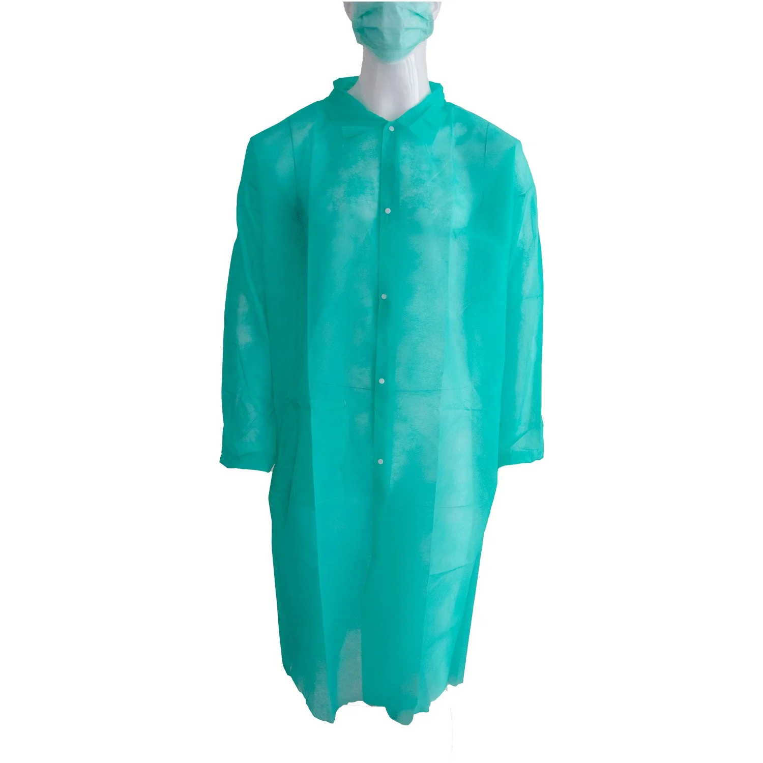 Disposable Medical Non-woven Working Clothes Lab Coat