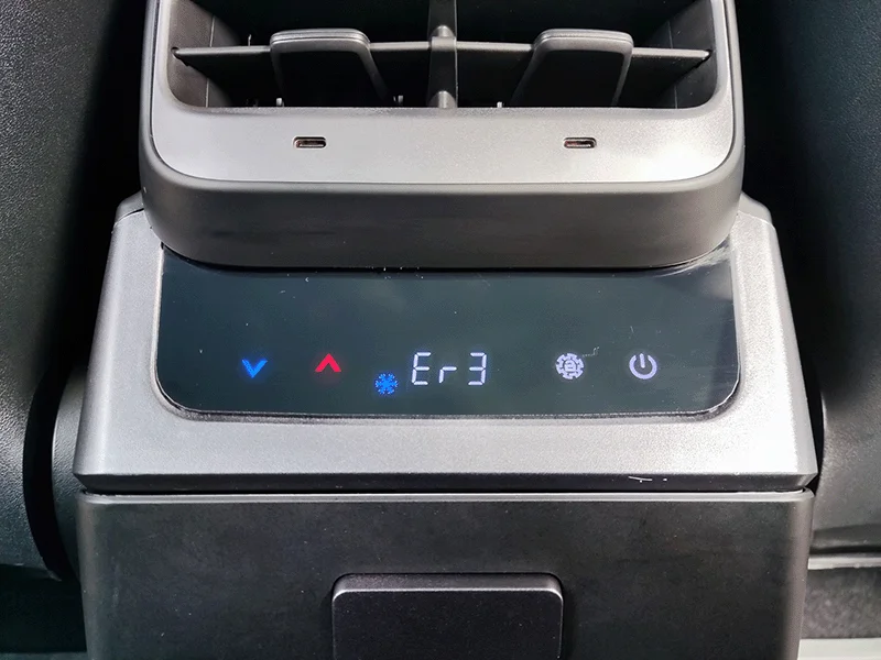 Colku New Energy Electric Vehicle Portable Armrests Modified Auto Fridge Refrigerator For Tesla