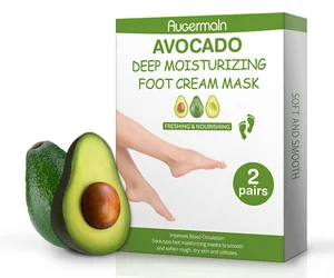 Avocado Foot Mask Sheet 40 Ml/1.4 Fl.oz Moisturizing Feet Skin Care Foot Mask Private Label