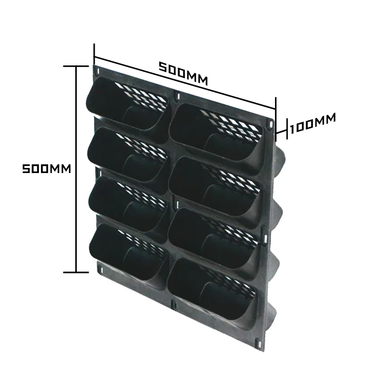 
 Современный вертикальный цветочный горшок, набор цветочных горшков, горшок для вертикального сада  