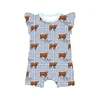 Baby Flutter Sleeve Jumpsuits Wholesale
