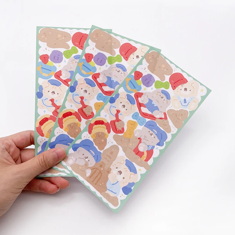 Stackable Stickers Interest Sticker 3d Cute Cartoon Pocket Diy Scene Landscaping Decor ...
