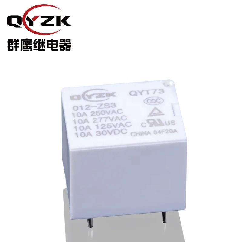 automatic door lock relay qyt73-024dc-zs 10a