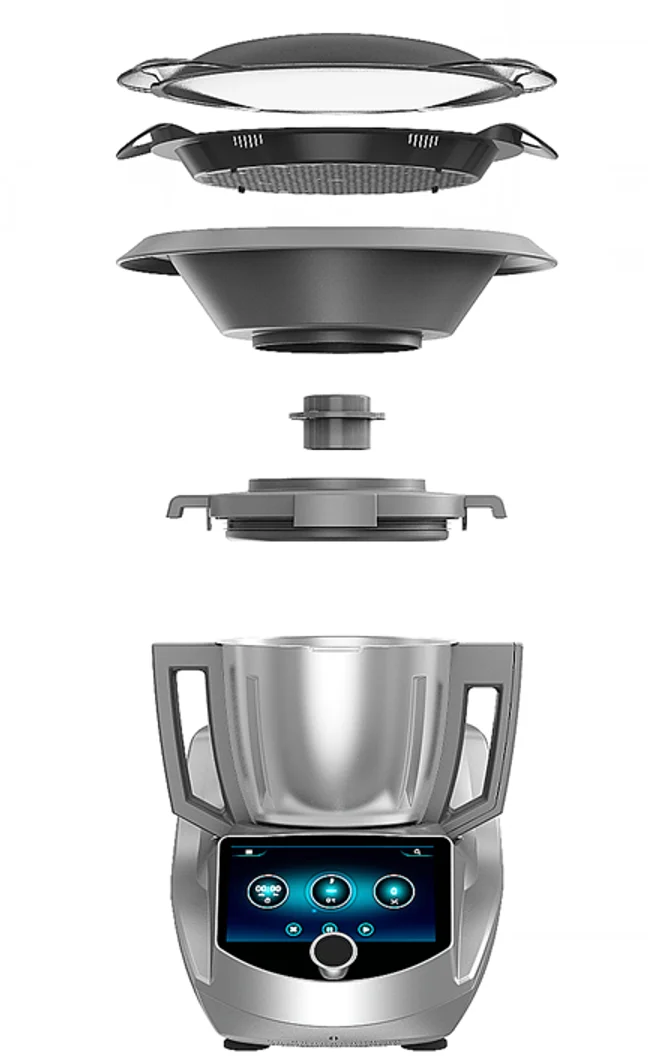 Factory Wholesale Price New Design Cheap Universal Multifunctional  Thermomixer Smart Food Processor Kitchen Cooking Robot