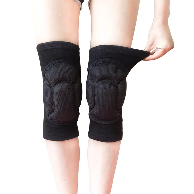 Protective Knee Pads Thick Sponge Volleyball Pads Collision Avoidance ...