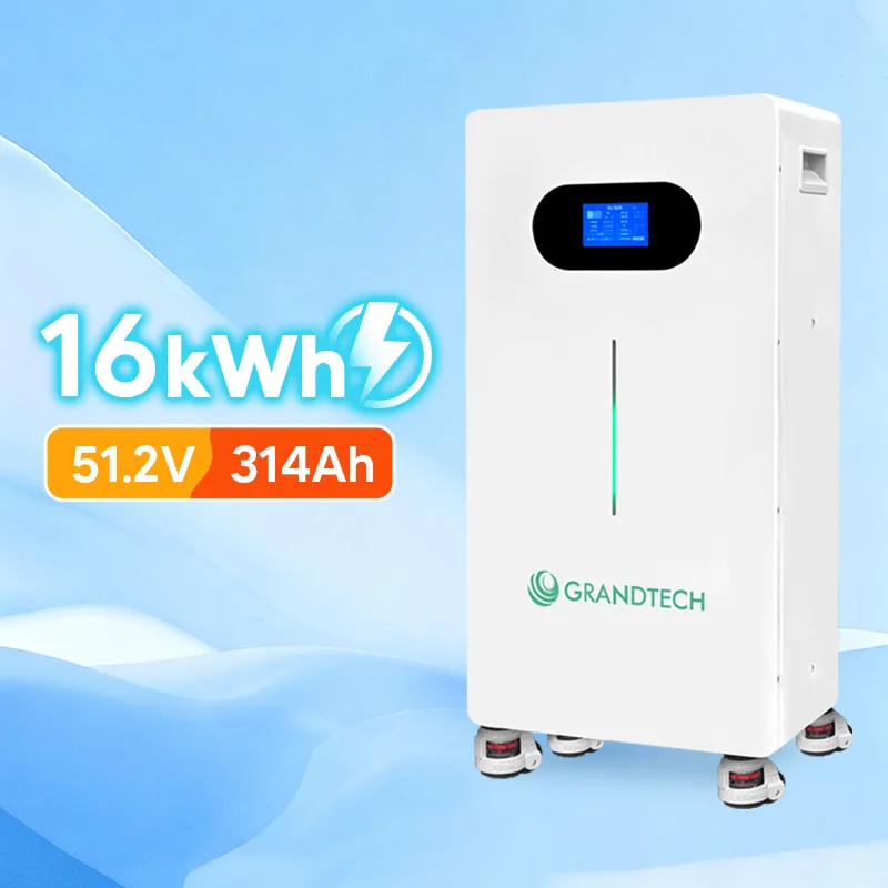 48V 314Ah 560AH LiFePO4 Rafhlöðu 15kWh 30KWH Veggföst raforkugrunnsýsla með 6500 Hringrásir og 10 ára ábyrgð fyrir sólarorkugerð