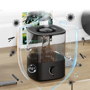 New 4L 4.5L Large Capacity Ultrasonic Air Humidifier Cool Mist Humidifier Air Purifier With Aromatherapy Function