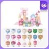 F722 Castle-66Pcs rosa