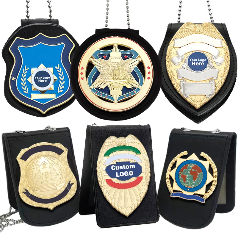 Custom Metal Private Security Guard Badge Nypd Investigation Cop Holder Dea Fire Firefighter Chaplain Custom Security Poli Badge