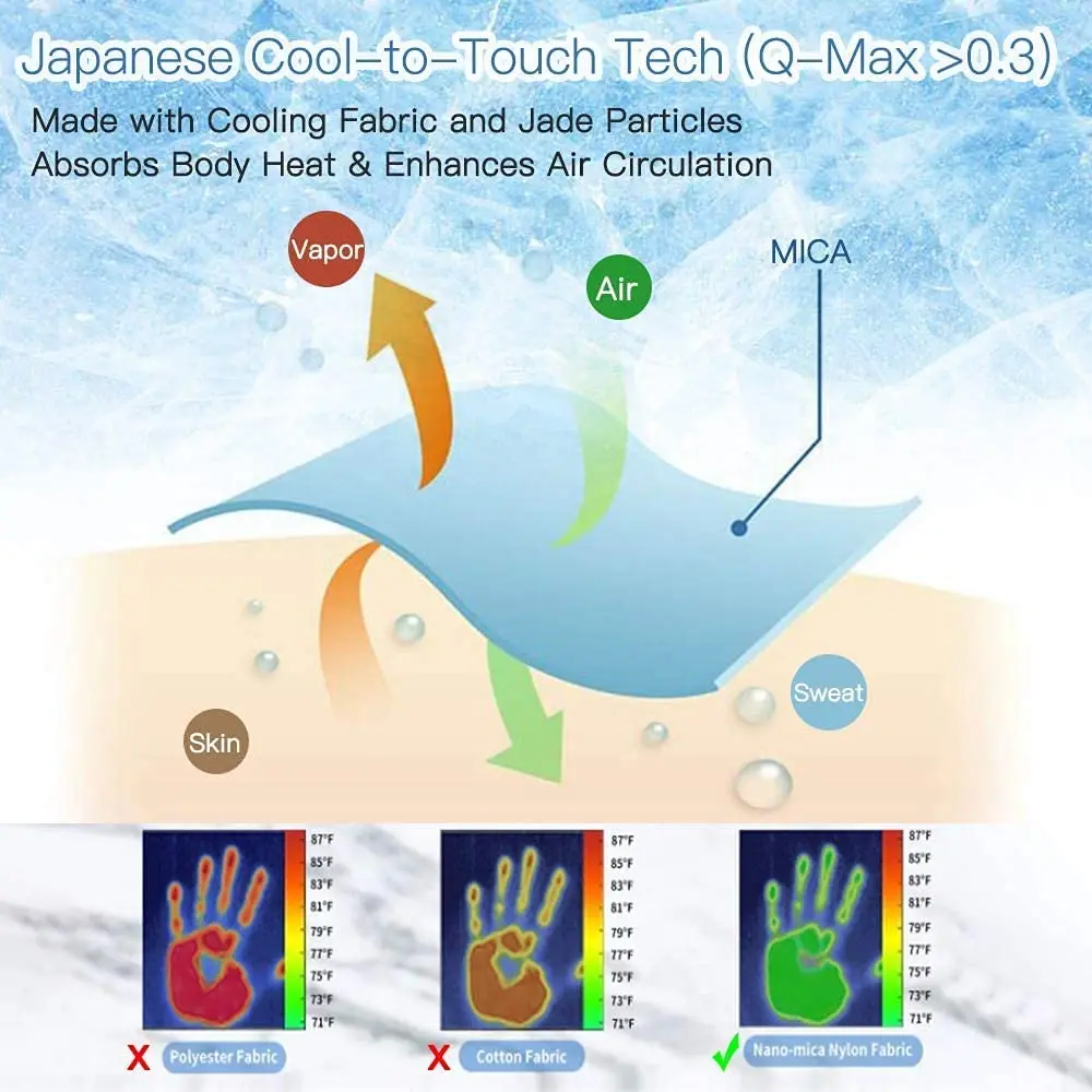 Original Factory Cooling Blanket Throw Size Summer Bamboo Cooling