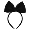 Diadema con lazo negro