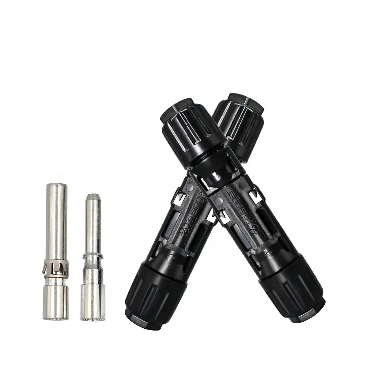 Copper Crimp MC Connector Solar Custom PV Solar Connector Copper Alloy MC Four Connectors