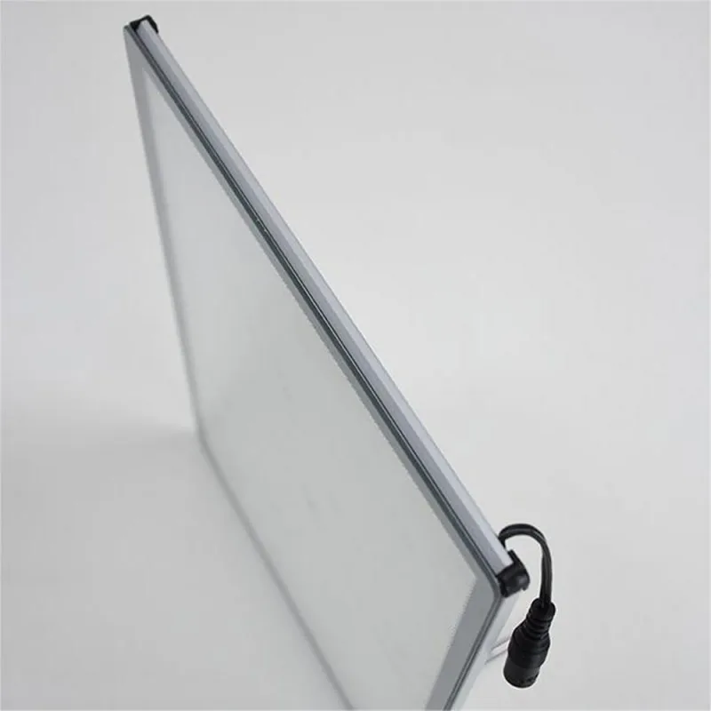 a1 large aluminum frame freestanding light box with poster-4