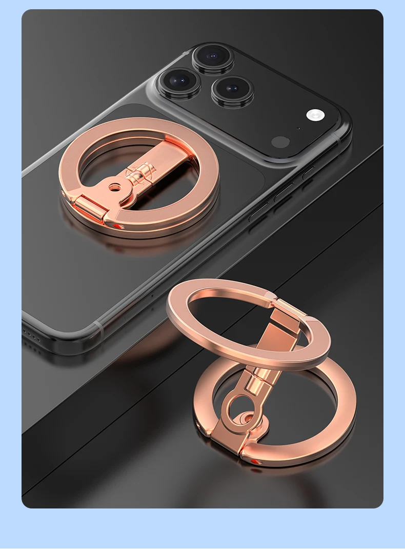 Bendable Magnetic Smartphone Stand Adjustable Height Waterproof Anti Corrosion Desk Holder for Office Home