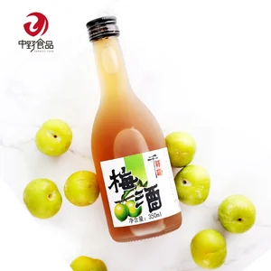Wholesale Chinese Style Green Plum Wine in Bottles Green Plum Wine Plum Wine