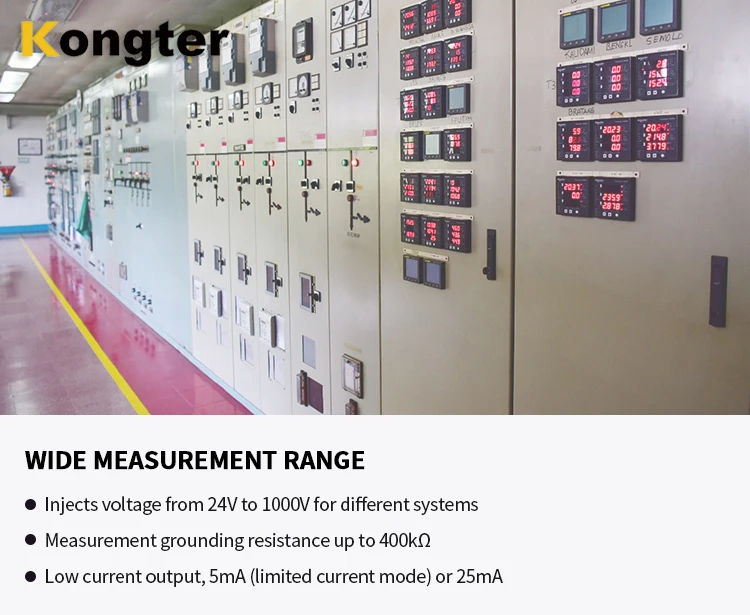 Earth Fault Detector for Detection of DC System Power Substation Grounding Fault with Current Leakage to Ground