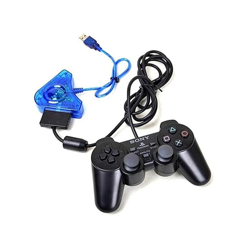 PS2 USB Adapter for PS2 Controller with CD Driver