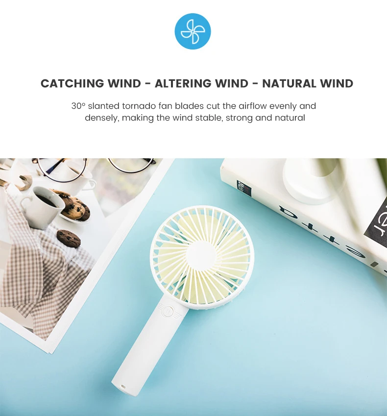 Summer Battery Charging Cooling Spray Usb Portable Electric Hand Held Rechargeable Mini Small Air Battery Ceiling Fans