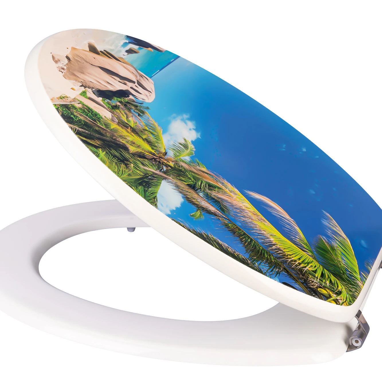 MDF Ocean Printing Customized Designed Printed Toilet Seat