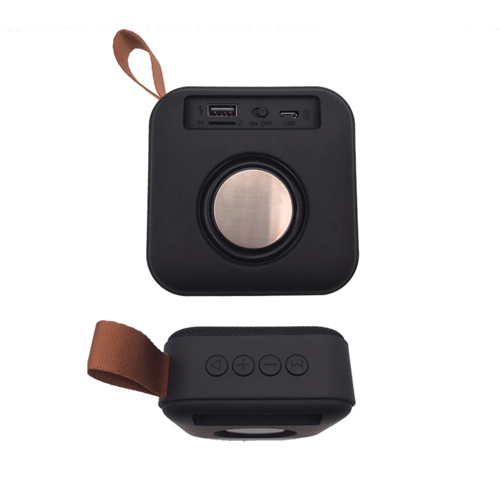 
T5 беспроводной Bluetooth мини-динамик стерео портативные колонки сабвуфер Bluetooth 4,2 с SD FM открытый колонки громкоговоритель 