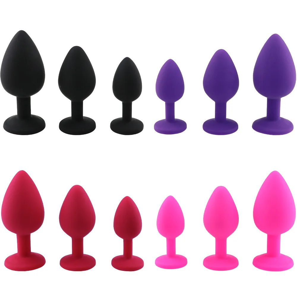 Wholesale Custom 3pcs-set Silicone Adult Toys