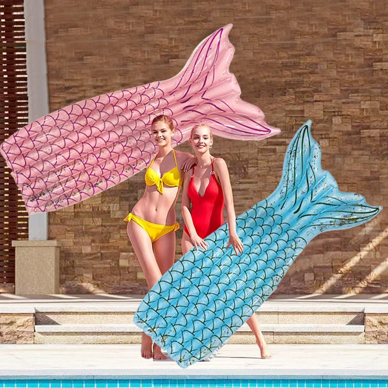 Transparent Bottom Visible Inflatable Raft for Adults and Children for Swimming Pool Beach Leisure Water Party
