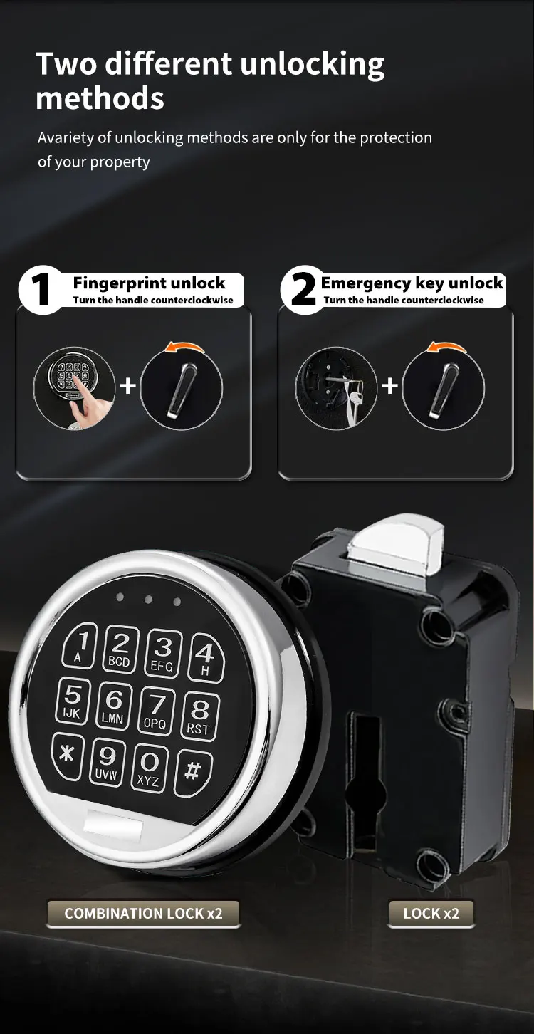 CEQSAFE High Quality Steel Fireproof Gun Safe with Electronic Password Lock factory