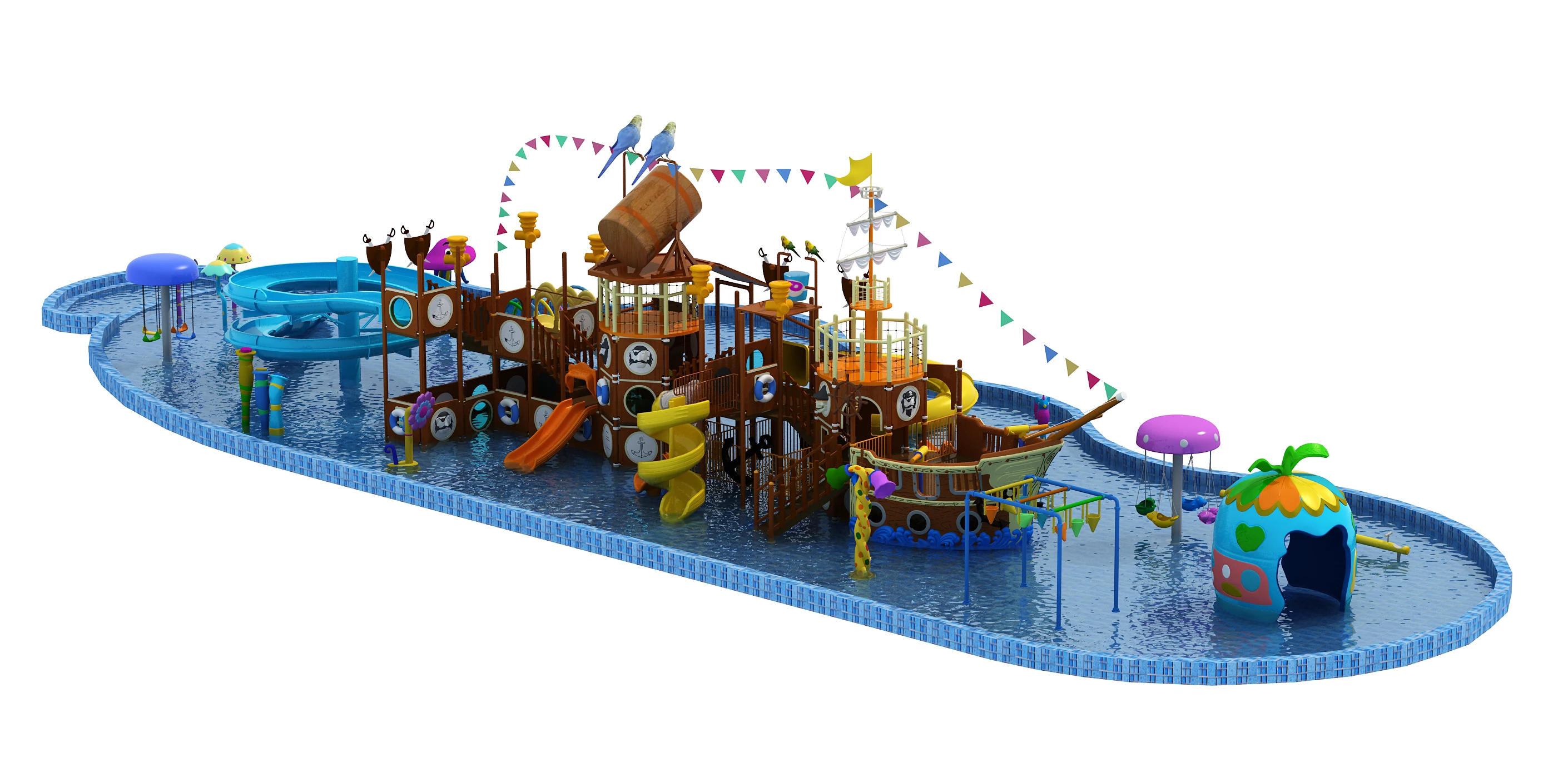 Miniature Water Park - Mini Aqua Park Fun for All Ages
