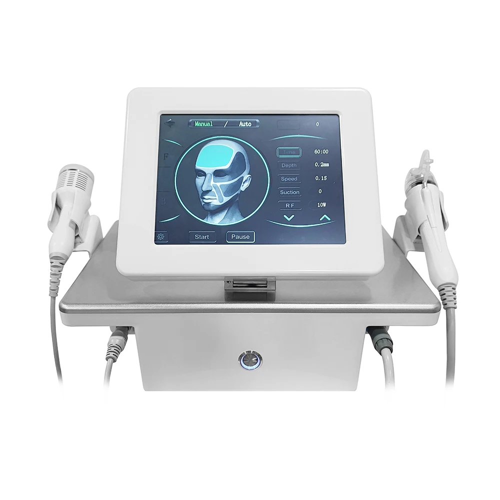 Facial Radio frequency vacuum rf Skin Tightening Rf Microneedling Machine