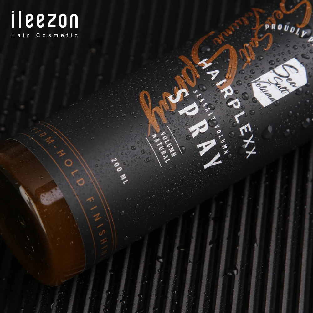 Private Label Texturizing Sea Salt Volume Spray for Men Light Hold 200ml