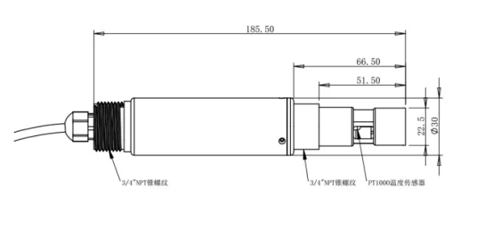 WCD3415 Water quality salinity sensor factory