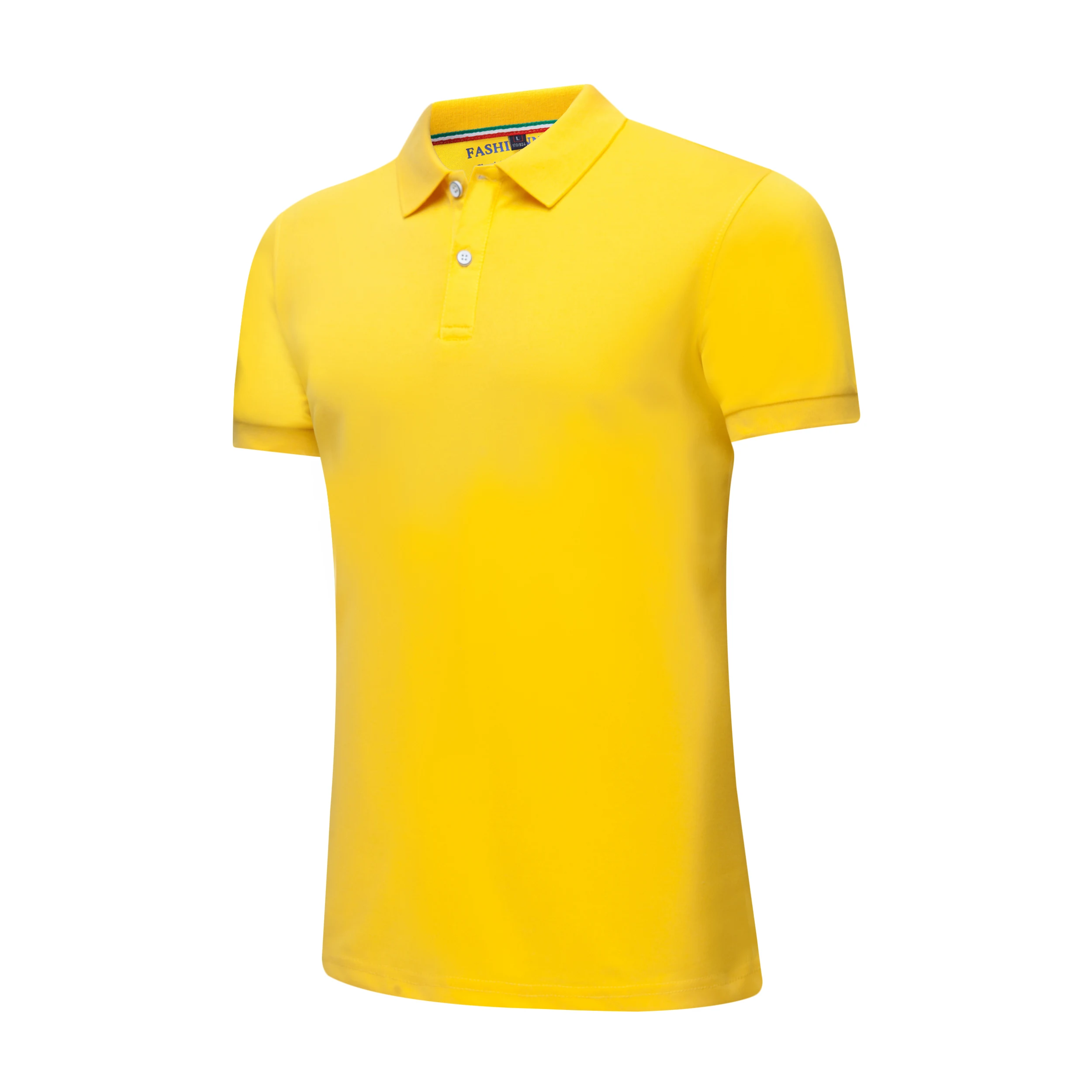 Strong but Breathable Staff Uniform Plain White Polo Golf Shirt