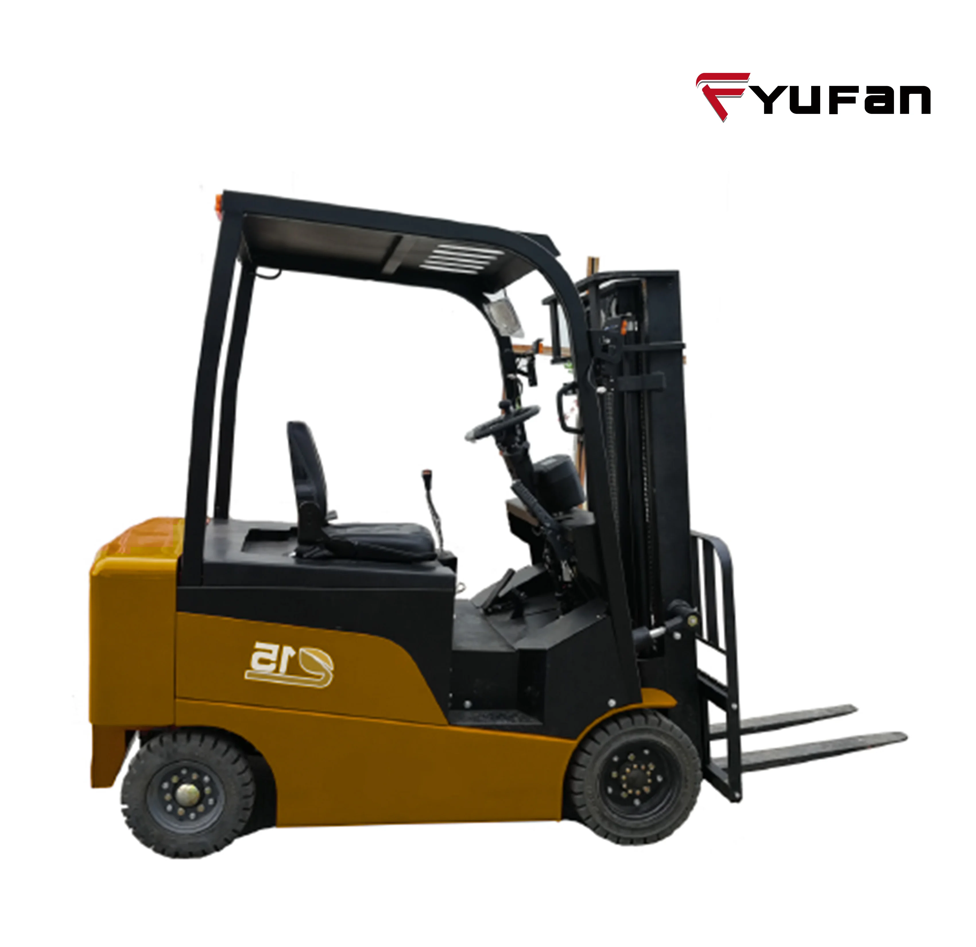 All Terrain Forklift Electric Motor And Stacker Forklift Battery