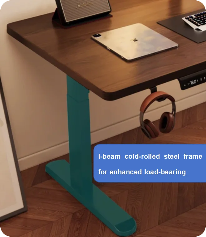 Lift Height Adjustable Stand Electric Sit Stand Desk Automatic Best Single Motor Standing Desk Electric Heavy Duty with Drawer supplier