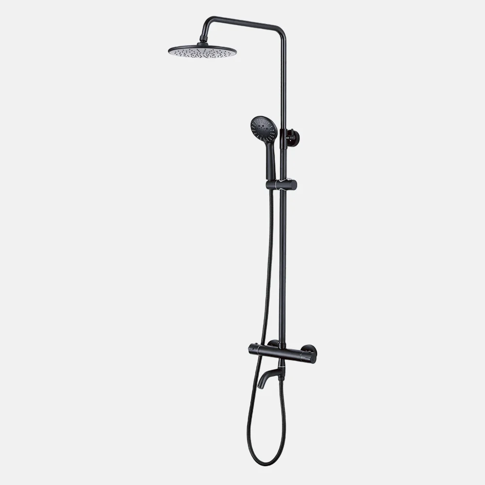 40 inch rain shower head thermostatic shower 