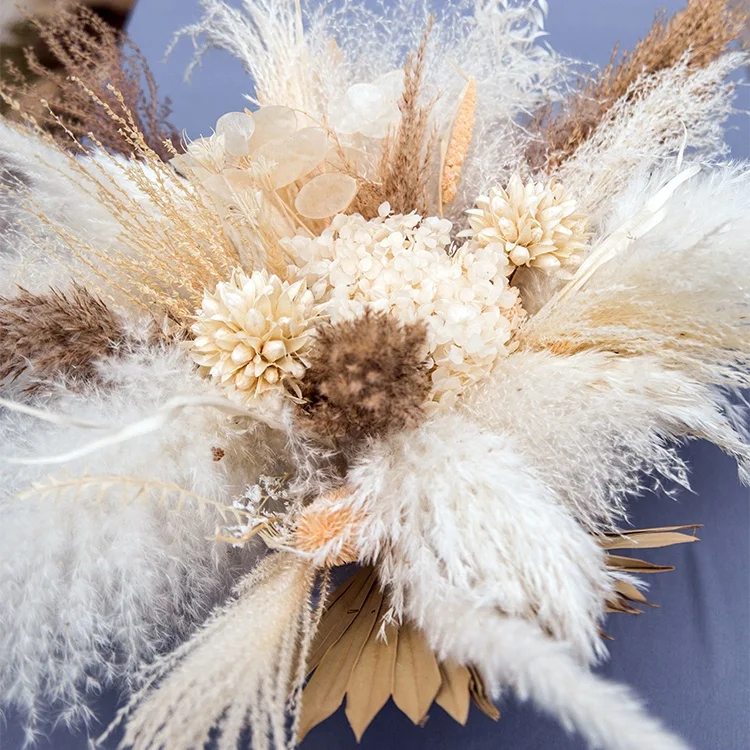 Factory Customized Table Decorations Natural Pampas Grass Wedding Centerpieces