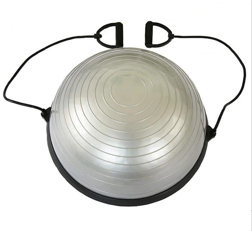 wholesale exercise gym strong pvc yoga balance ball half balance