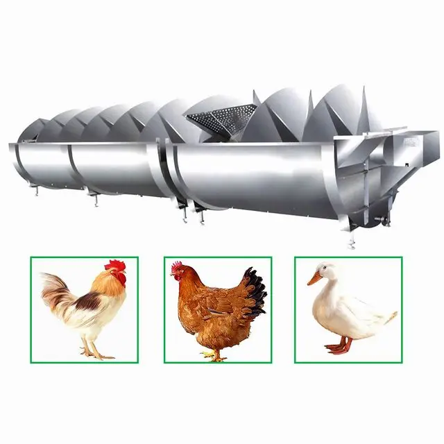 Chicken slaughtering equipment in poultry slaughterhouse