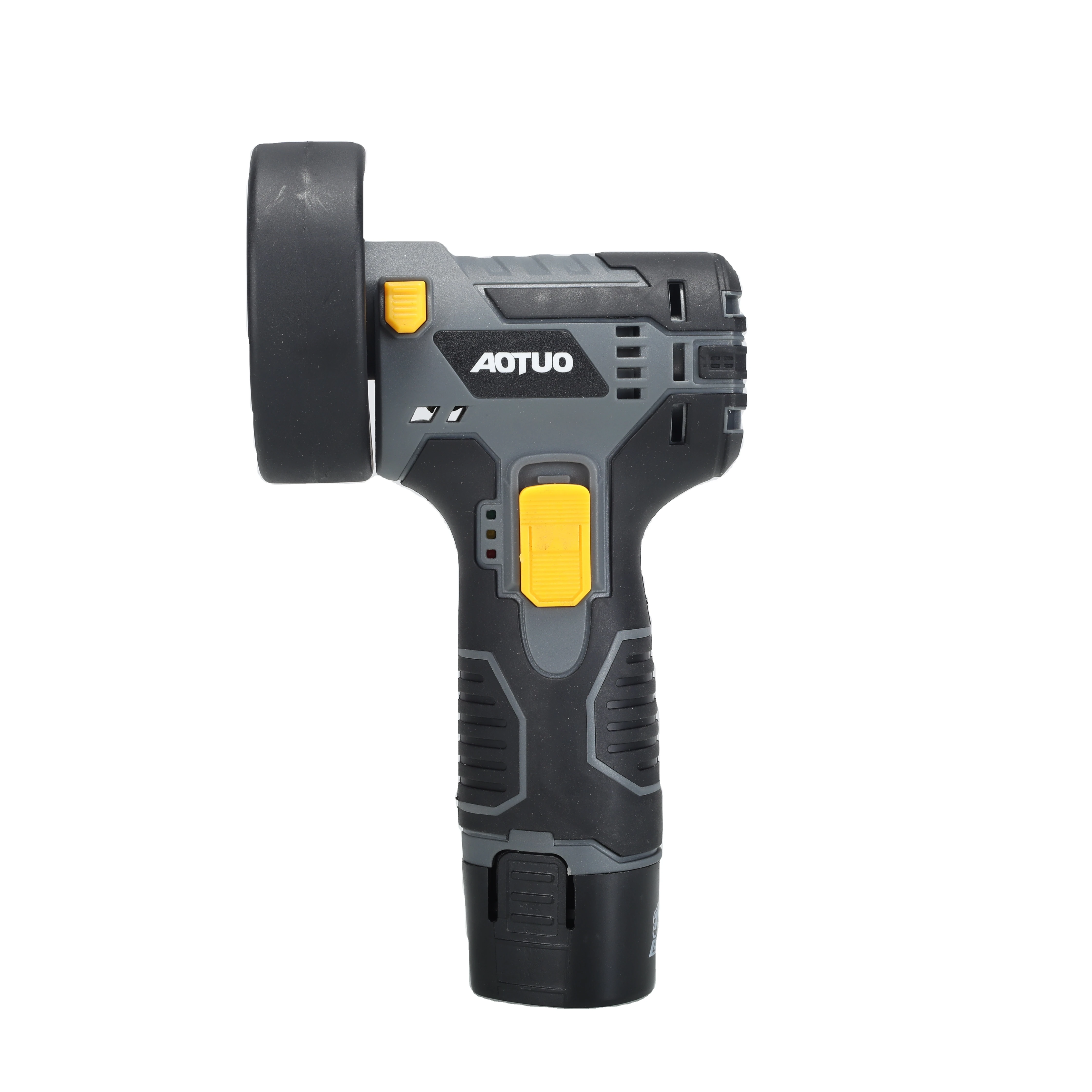 AOTUO Cordless Electric Angle Grinder Handheld Mini Tile Rechargeable in Cutting Discs Wood Ceramic Tile PVC Pipe Power Tools