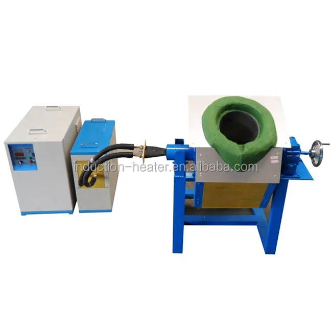 Индукционная печь для плавки бронзы, 30-50 кг