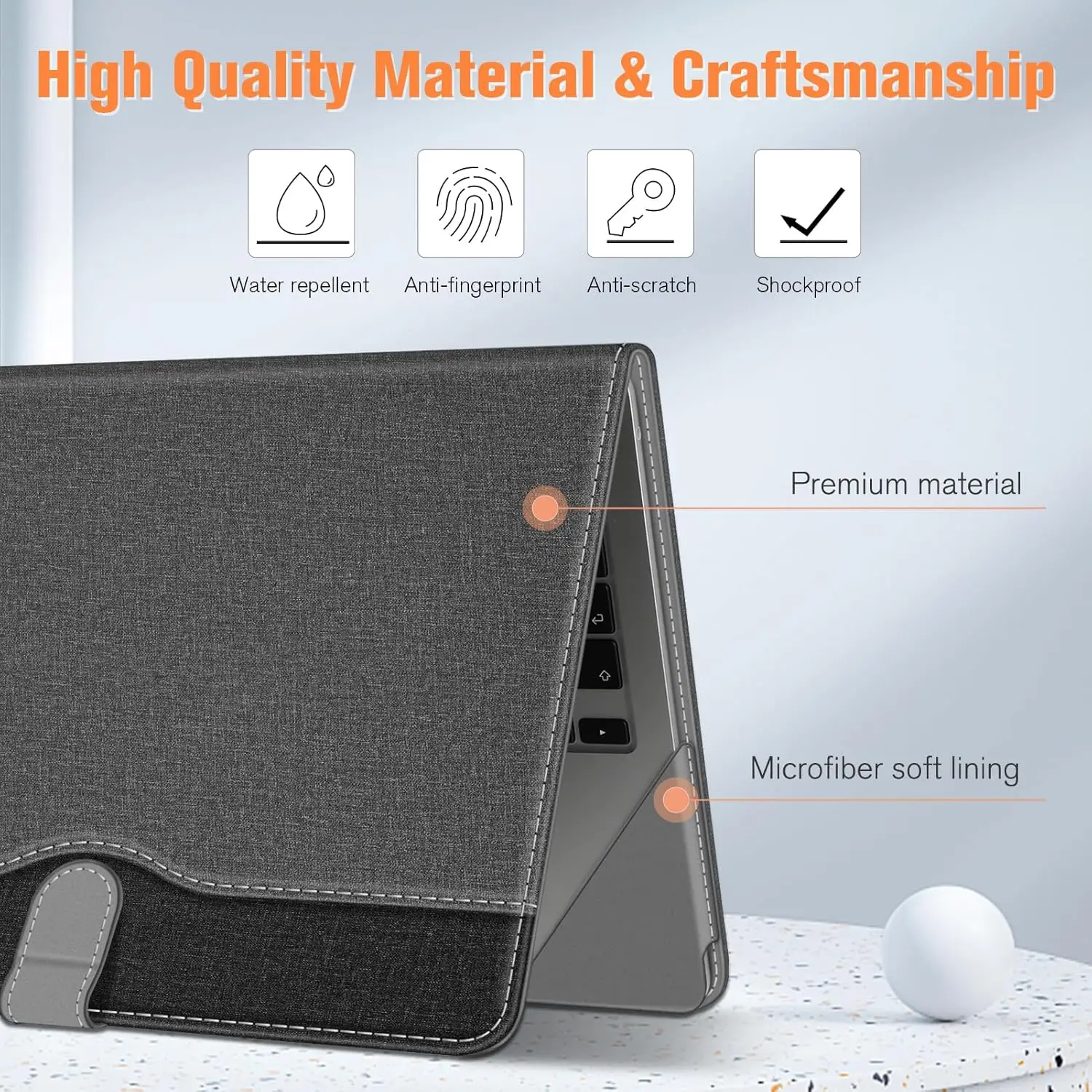 product sleeve case for macbook air 136 pro 15 inch folio book cover with stand pu leather cases protective sleeves for laptops-31