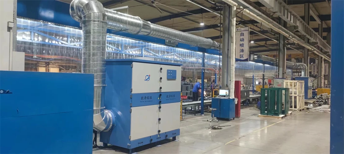 Powerful High Power Central Dust and Air Extractor New Condition Plasma Fume & Reverse Pulse Jet Dust Collector